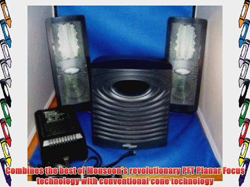 Monsoon MH-502 Flat Panel Audio Speaker System