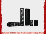 Polk Audio RTi A7 5.0 Home Theater Speaker Package (Black)