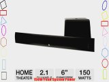 Boston Acoustics 2.1 Channel TVee Model 25 Home Theater Speaker Sound Bar With Wireless Subwoofer