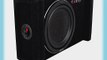 Kenwood eXcelon P-XW1000B 10 1000 Watt Shallow Mount Subwoofer And Carpeted Subwoofer Enclosure