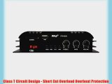 Pyle PFA400U 100-Watt Class-T Hi-Fi Audio Amplifier with USB SD Reader and AC Adapter