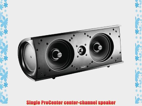 Definitive Technology ProCenter 2000 Compact Center Speaker (Single Black)