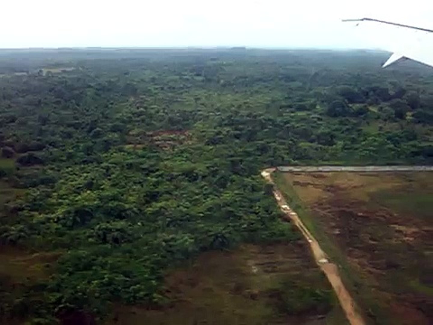 Arrival into Monrovia, Liberia, West Africa