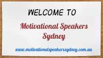 motivational speakers sydney