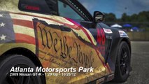 Nissan GT-R Race Car at Atlanta Motorsports Park
