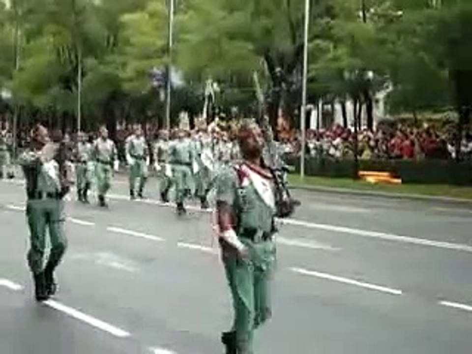SPANISH LEGION PARADE - LA LEGION ESPAÑOLA - LEGIONARIOS A LUCHAR LEGIONARIOS A MORIR