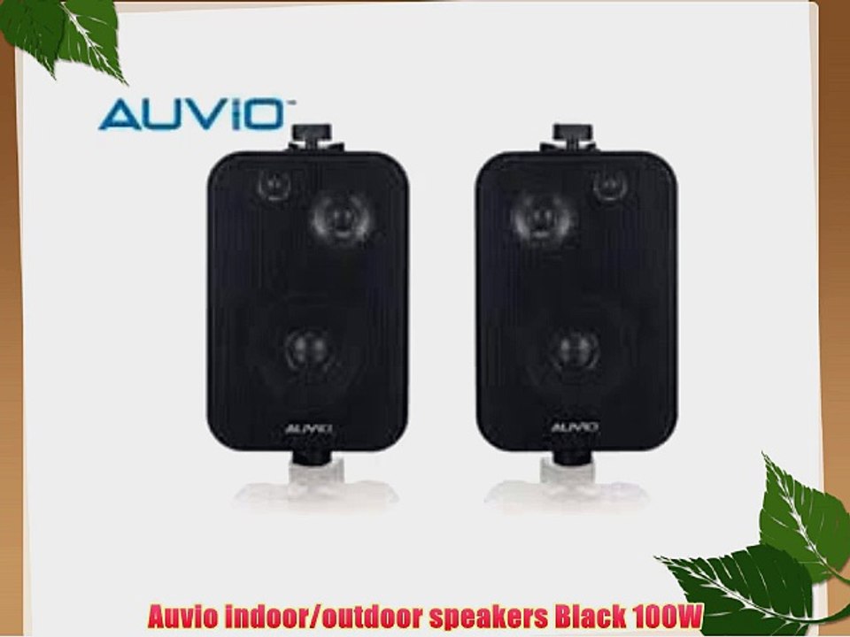 auvio outdoor speakers