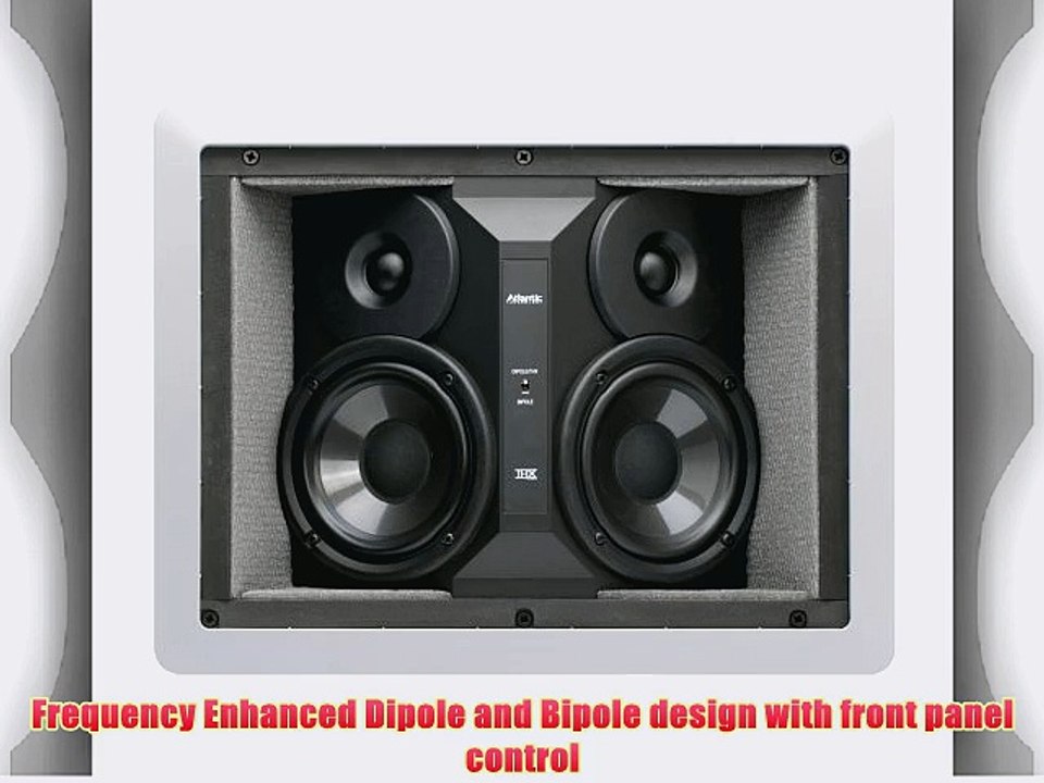 Atlantic Technology IWTS-30SR-P THX Ultra Dipole/Bipole Surround Speakers (Pair)