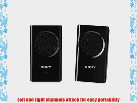 Sony SRS-M30 Active Speaker System - Black