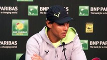 [Indian Wells BNP Paribas Open] Nadal's conference press after loosing against Raonic
