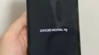 iDroid USA Royal V7 XL 5.5' Smartphone amazing Turning Off