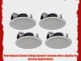 Yamaha Natural Sound Custom Easy-to-install In-Ceiling Flush Mount 2-Way 150 watts Speaker