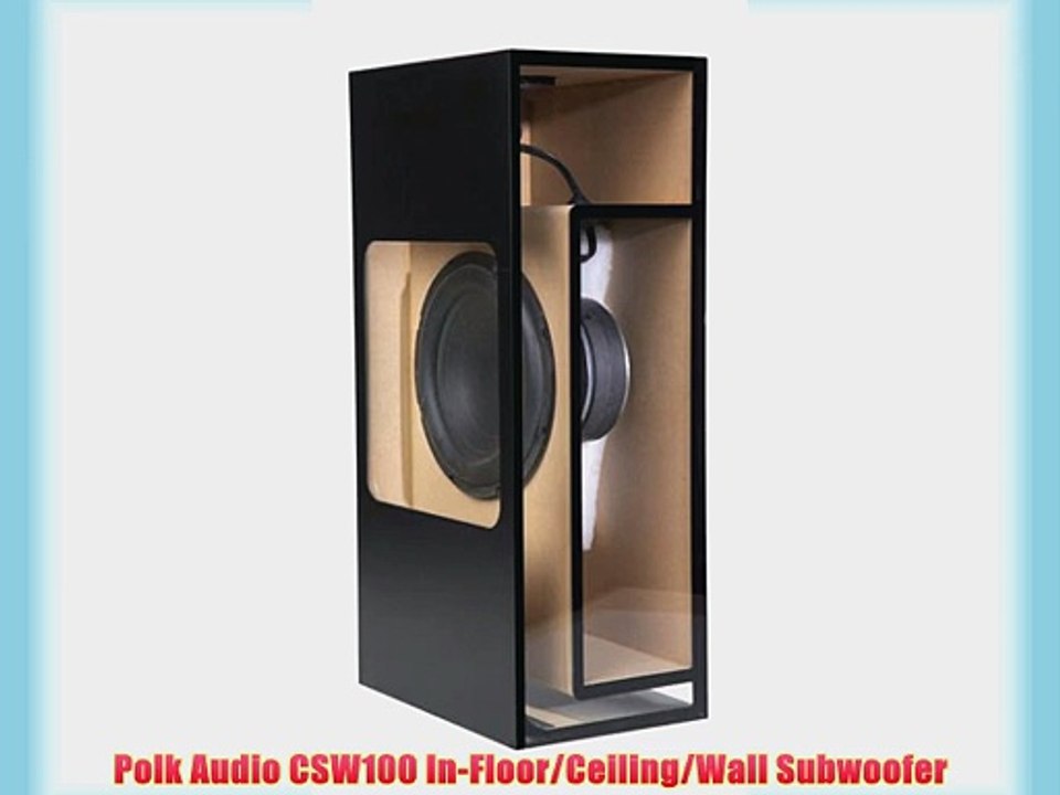 Polk Audio CSW100 In-Floor/Ceiling/Wall Subwoofer