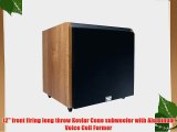 Acoustic Audio HD-SUB12-MAPLE 12-Inch HD Series Front Firing Subwoofer (Maple)