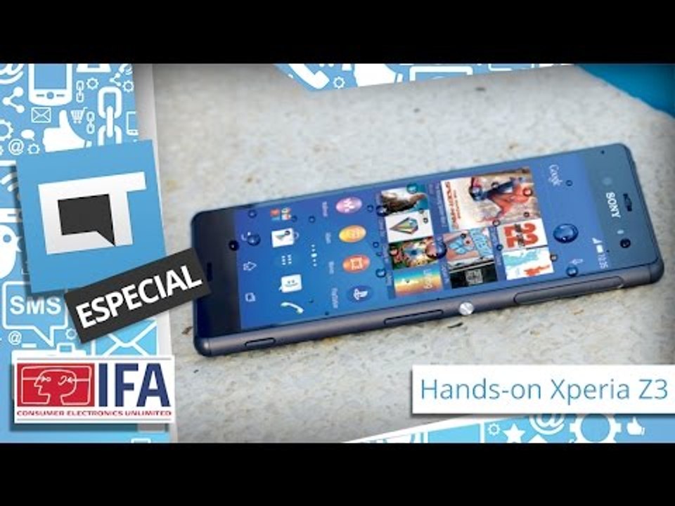 Sony Xperia Z3 [Hands-on | IFA 2014]