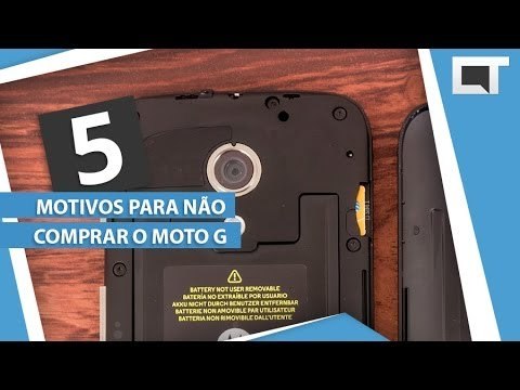 MOTO G: 5 motivos para NÃO COMPRAR [5 Motivos]