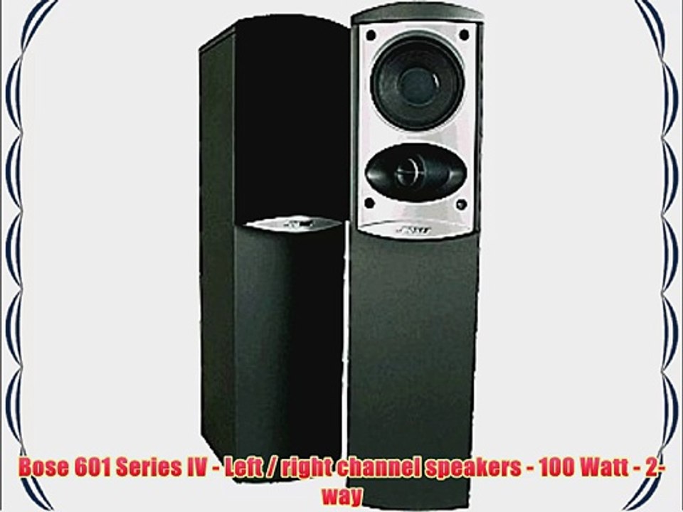 bose 601 wattage
