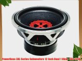 PowerBass 3XL Series Subwoofers 12 Inch Dual 1 Ohm - 3XL-121D