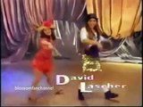 Mayim Bialik doing the Blossoms dance in a show