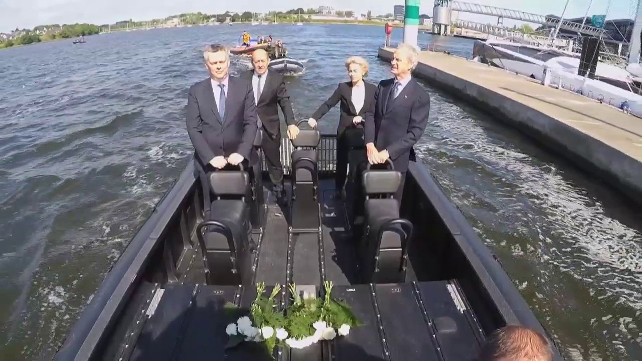 Libération de Lorient : geste mémoriel des ministres de la Défense