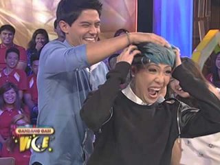 Vice Ganda does 'hair dance' with PBB All In Big 4