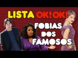 Top 7 maiores fobias dos famosos EVEEEEEEER