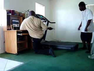 Fail sur le tapis de course