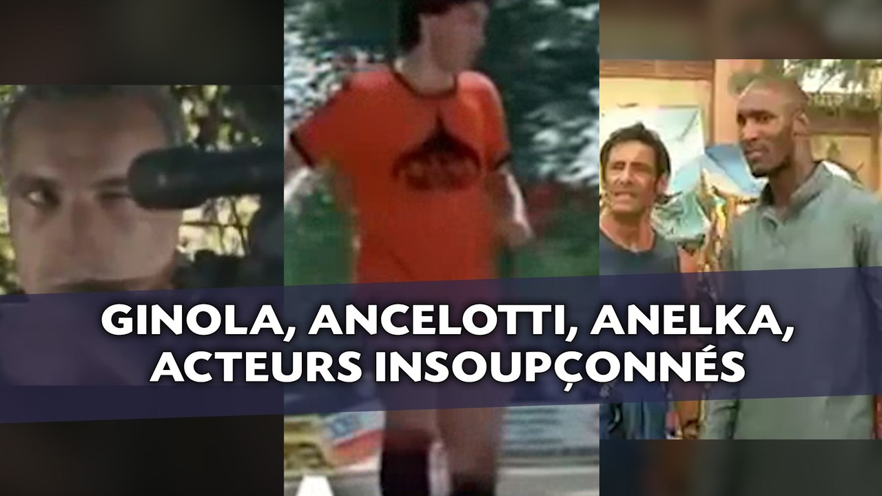Cantona, Anelka, Ancelotti... Les footballeurs s'essayent au talent d'acteur