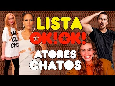 Os top 6 atores mais chatos EVEEEEEEEER