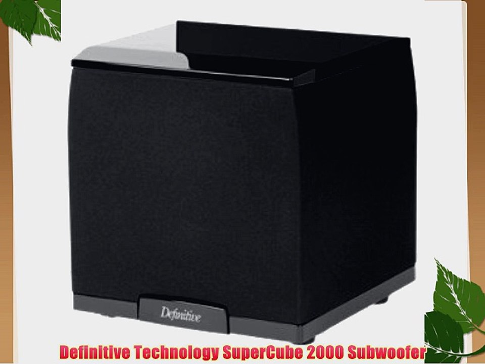 Definitive Technology SuperCube 2000 Subwoofer