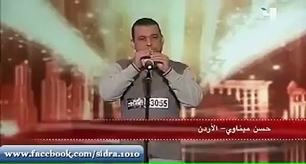 Amazing Guy playing music with bottle straw