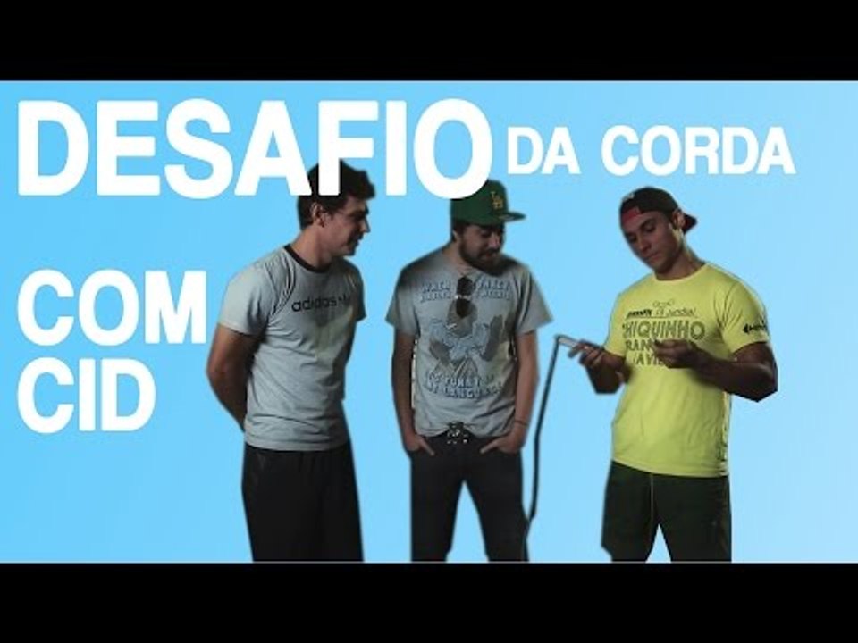 DESAFIO DA CORDA COM CID "NÃO SALVO"