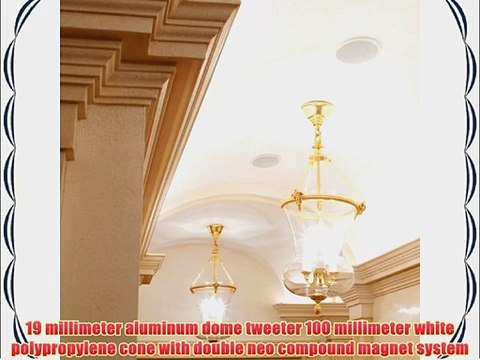 KEF CI100QR Round In-Ceiling Speaker Architectural Loudspeaker (Single)