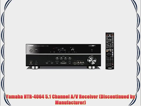 Yamaha HTR-4064 5.1 Channel A/V Receiver (Discontinued by Manufacturer)