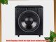 Pinnacle Speakers AC Sub 125 10-Inch 125 Watt Front Firing Powered Subwoofer (Black)