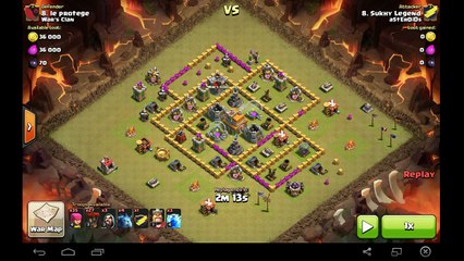 Asteroids vs War's Clan [Attacks] #1