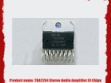 20Pcs Through Hole Mount TDA7294 15Pin Stereo Audio Amplifier IC Part Chips