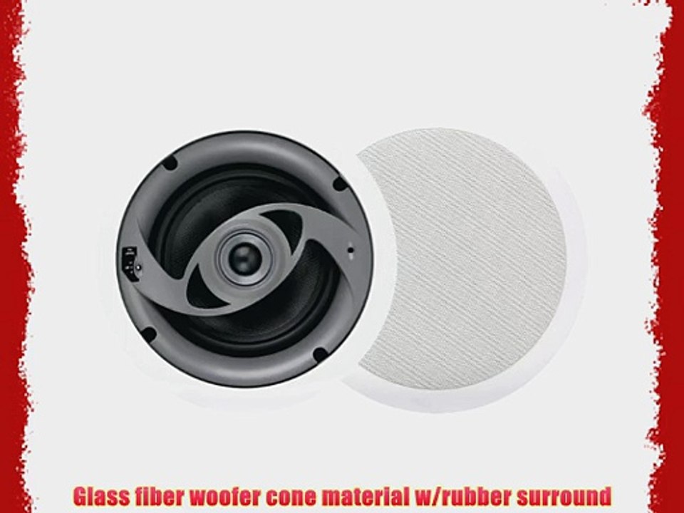 MTX CT620C 6-1/2 2-Way Ceiling Speaker Pair