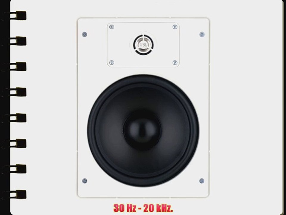 JBL Control 128W In Wall Loudspeaker 2 Way 120 Watt 8 Inch Woofer Control Contractors Series-