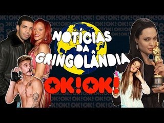 O novo date de Justin Bieber, Rihanna em treta com Drake e Brangelina nas telonas