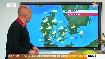 Danish TV hosts can't stop laughing