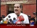 NA-125- Khawaja Saad Rafique- Media Talk about Rigging in Electionss Judgement. - YouTube