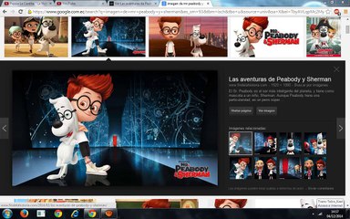 pelicula completa las aventuras de peabody y sherman HD