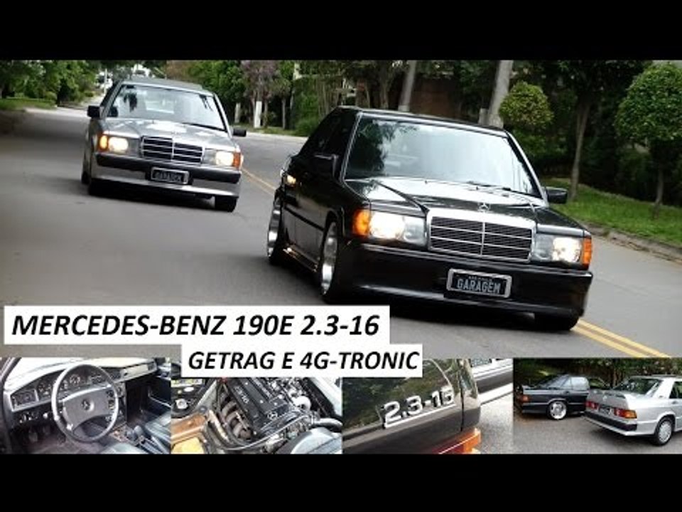 Garagem do Bellote TV: Mercedes-Benz 190E 2.3-16 (Getrag e 4G-Tronic)