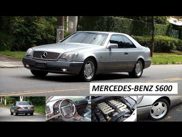 Garagem do Bellote TV: Mercedes-Benz S600 Coupe (C140)