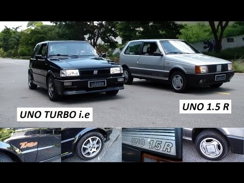 Garagem do Bellote TV: Uno Turbo Vs. Uno 1.5 R
