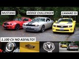 Garagem do Bellote TV: Mustang, Dodge Challenger SRT8 e Camaro SS (T2A Clube)