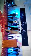 GCC Jhelum Students walk on ramp :-)  2015