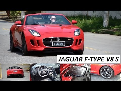 Garagem do Bellote TV: Jaguar F-Type V8 S