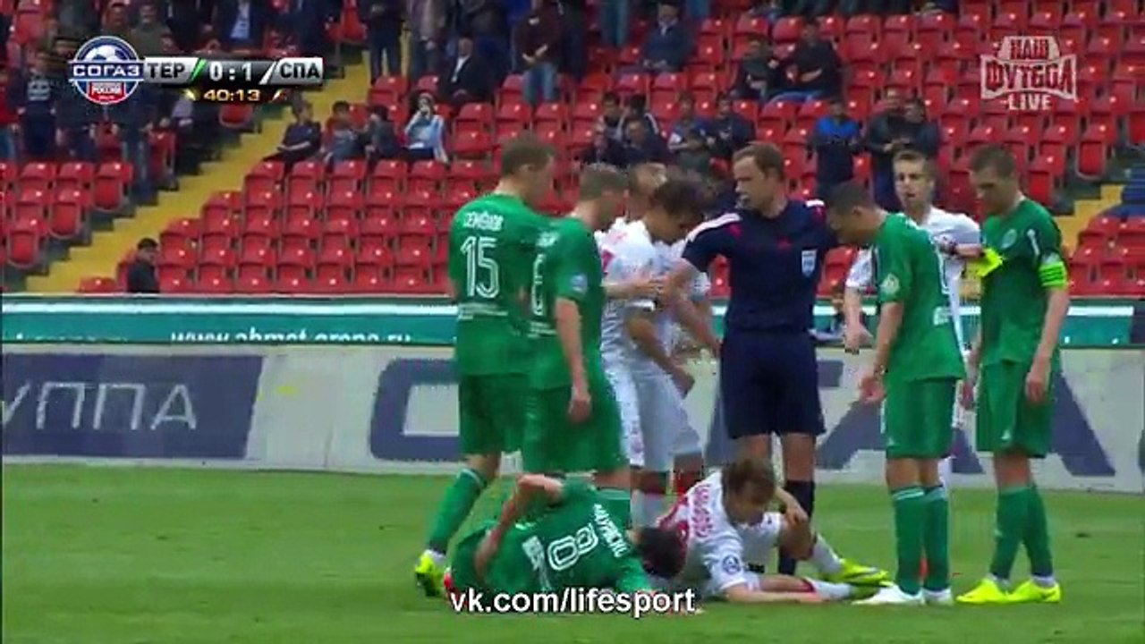Terek Grozny 4 - 2 Spartak EXTENDED highlights 11.05.2015
